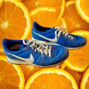 Nike Air Max Running Shoes Blue White Men Size 11